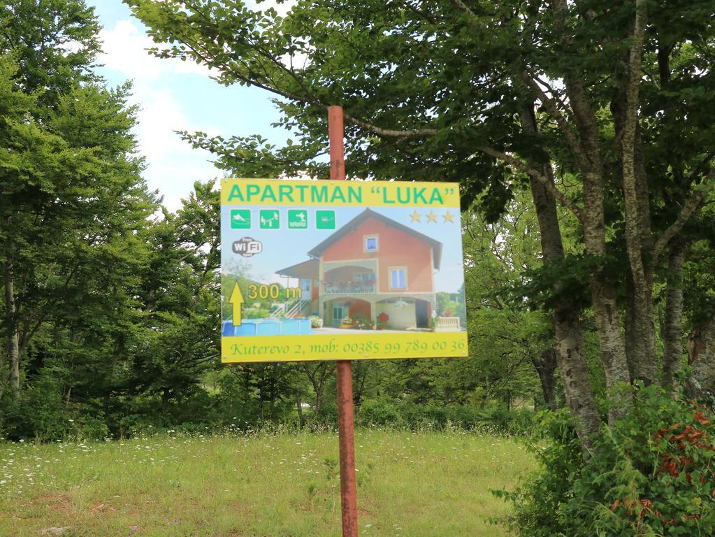Apartment Luka Kuterevo Eksteriør billede